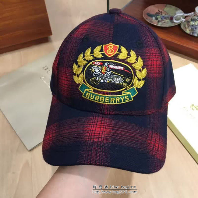 BUBBERRY巴寶莉 秋冬新款 休閒時尚百搭款原單帽子 LLWJ5621